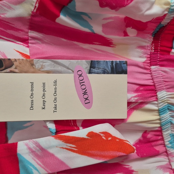 Dokotoo Womens Colorful Mini Dress (S) - Picture 8 of 10